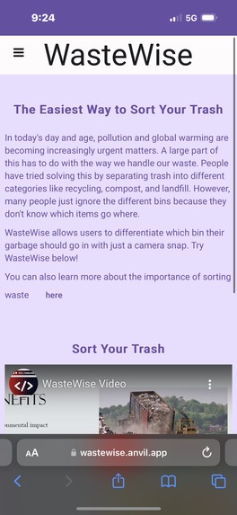 WasteWise – screenshot 2