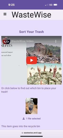 WasteWise – screenshot 1