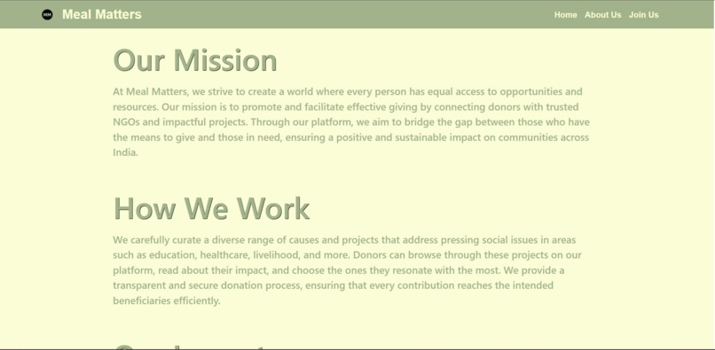 Meal Matters – screenshot 1