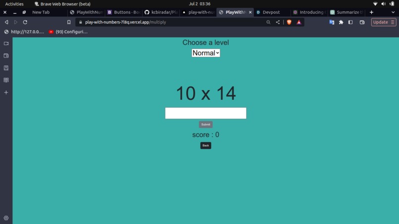 PlayWithNumbers – screenshot 3