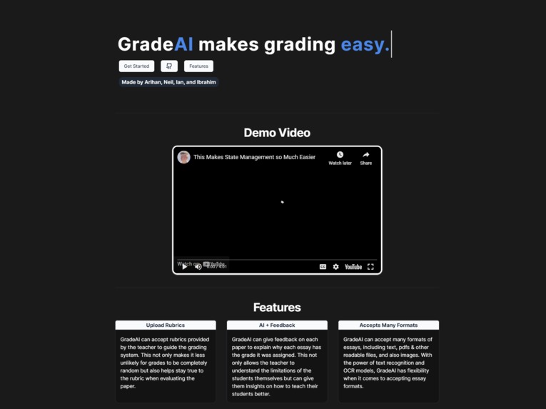 GradeAI – screenshot 1