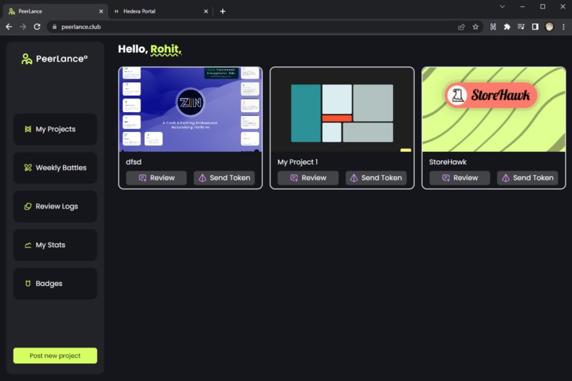 PeerLance° – screenshot 6