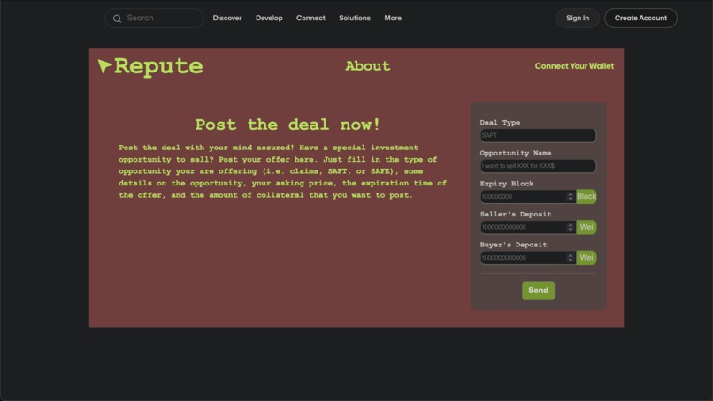 Repute – screenshot 1