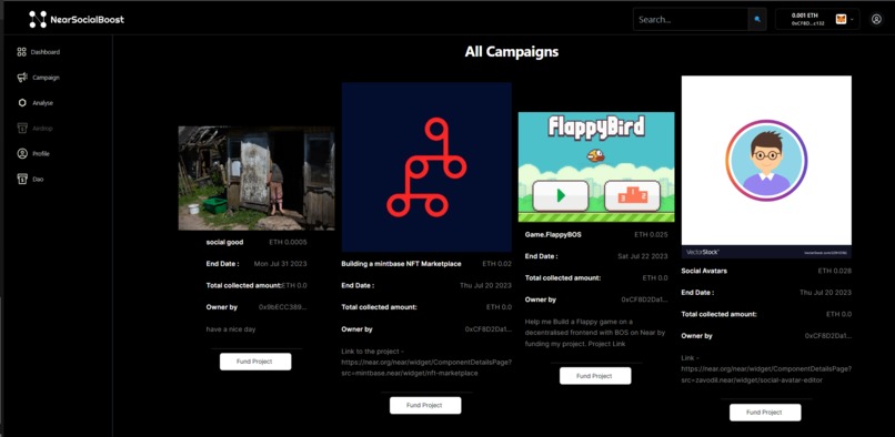 NearSocialBoost – screenshot 3