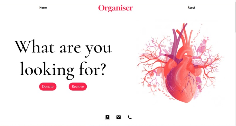 Organiser – screenshot 1