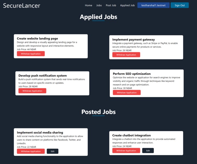 SecureLancer – screenshot 7