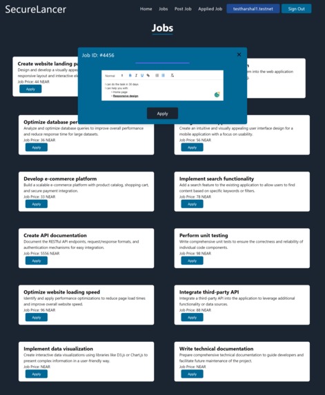 SecureLancer – screenshot 3