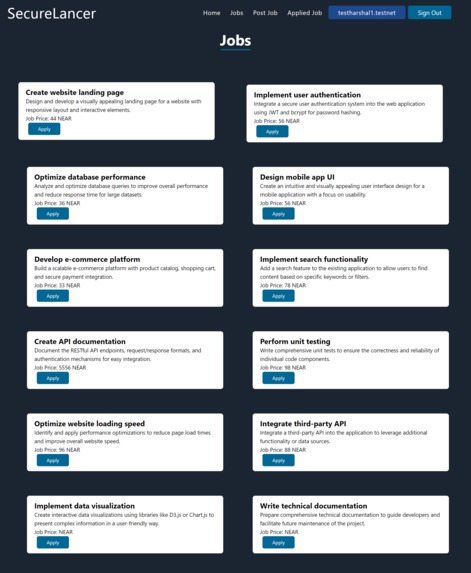 SecureLancer – screenshot 2