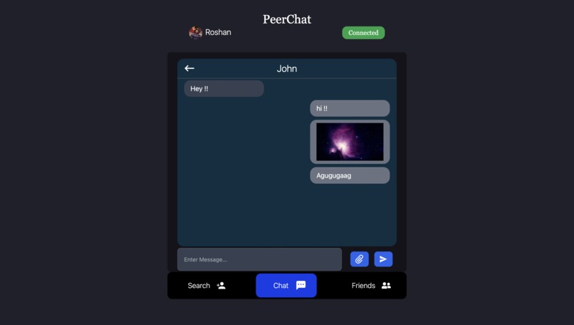 PeerChat – screenshot 5