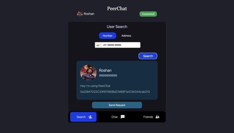 PeerChat – screenshot 6