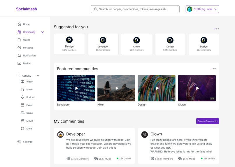 SocialMesh  – screenshot 4
