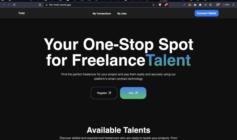 Dev Mkt – screenshot 1