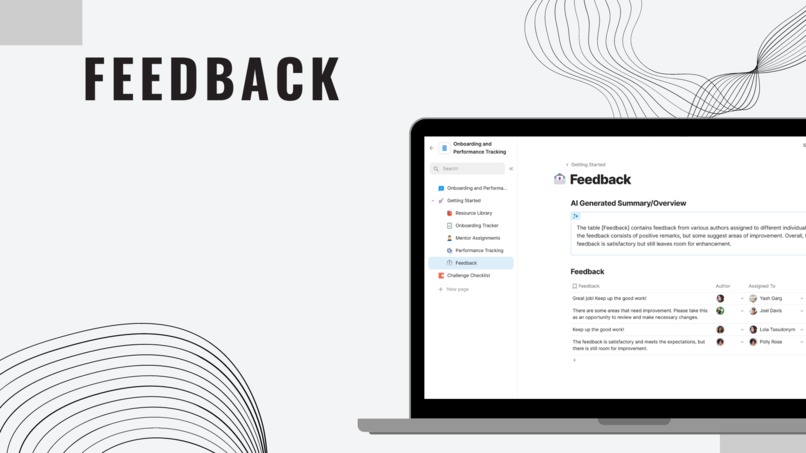 Onboarding & Performance Tracker – screenshot 7