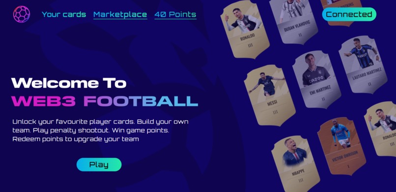 Web3Football – screenshot 1