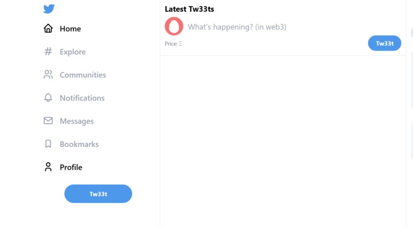 FWITTER – screenshot 1