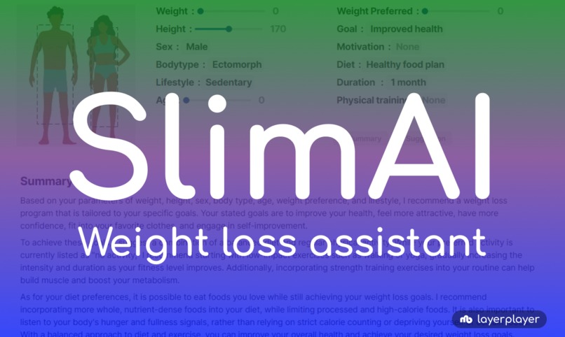 SlimAI:  Your Ultimate Weight Loss Companion – screenshot 1