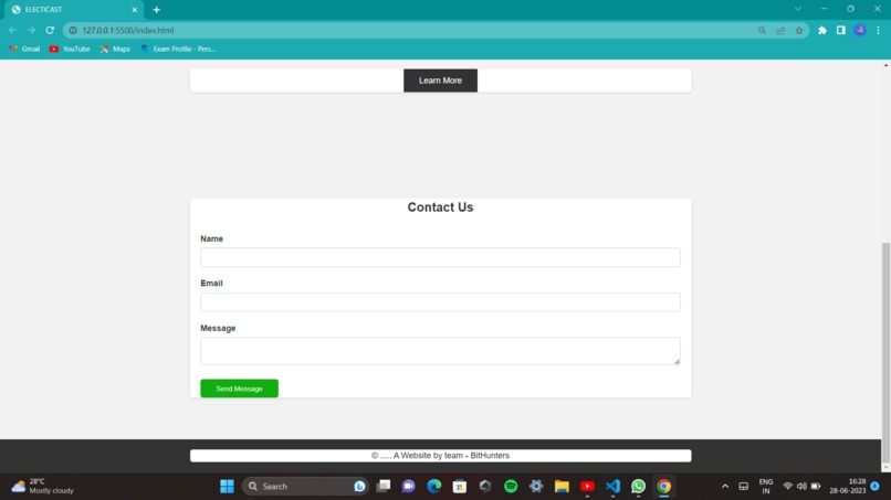   ELECTICAST ( An unbiased voting and review system )   – screenshot 2