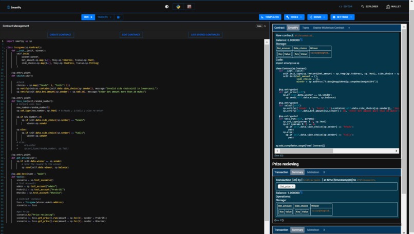 TOSS GAME – screenshot 1