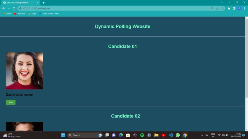   ELECTICAST ( An unbiased voting and review system )   – screenshot 4
