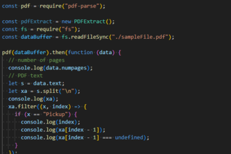 Delivery Sorter From Bill