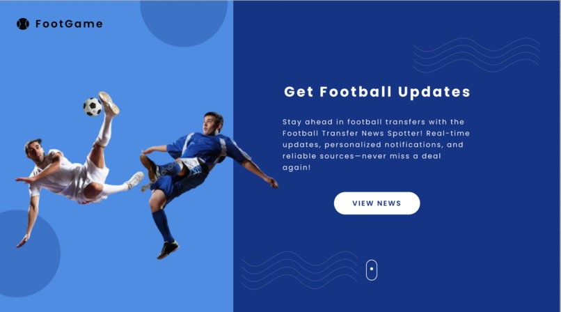 Football Transfer News Spotter  – screenshot 1