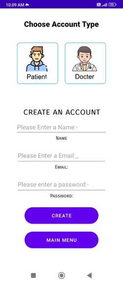 MyClinic Android App – screenshot 2