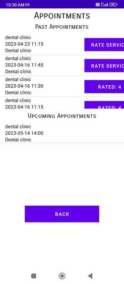 MyClinic Android App – screenshot 7