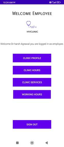 MyClinic Android App – screenshot 9