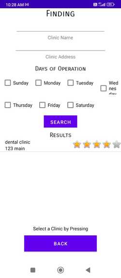 MyClinic Android App – screenshot 5
