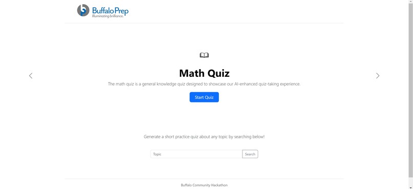 Buffalo PREP AI Mentor – screenshot 2