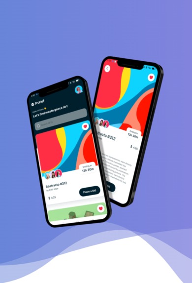 NFT Marketplace App using Polygon Technology – screenshot 1