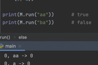 Finite state machines