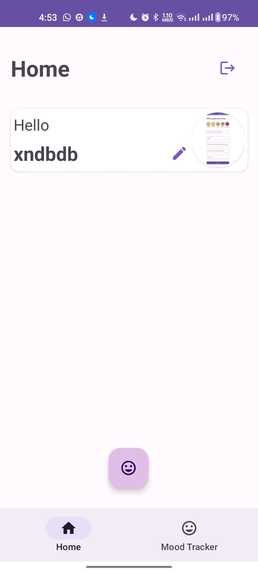 Mood Tracking App – screenshot 2