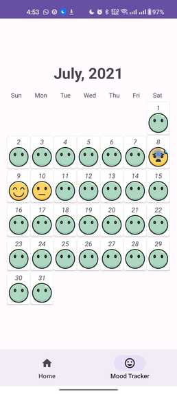 Mood Tracking App – screenshot 9