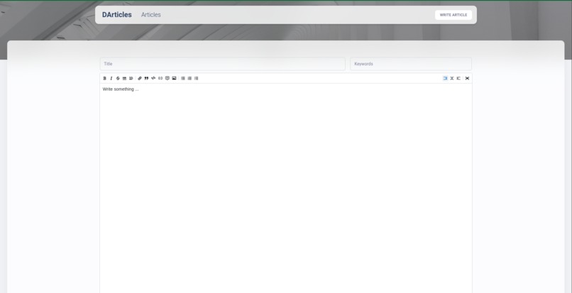DArticles – screenshot 1