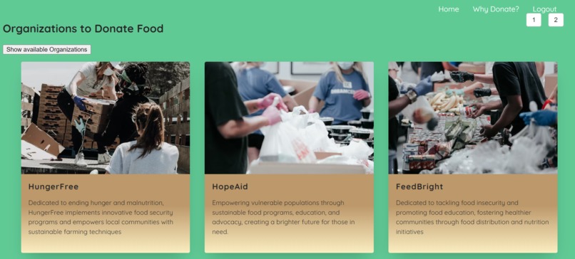 Donate-Dish – screenshot 5