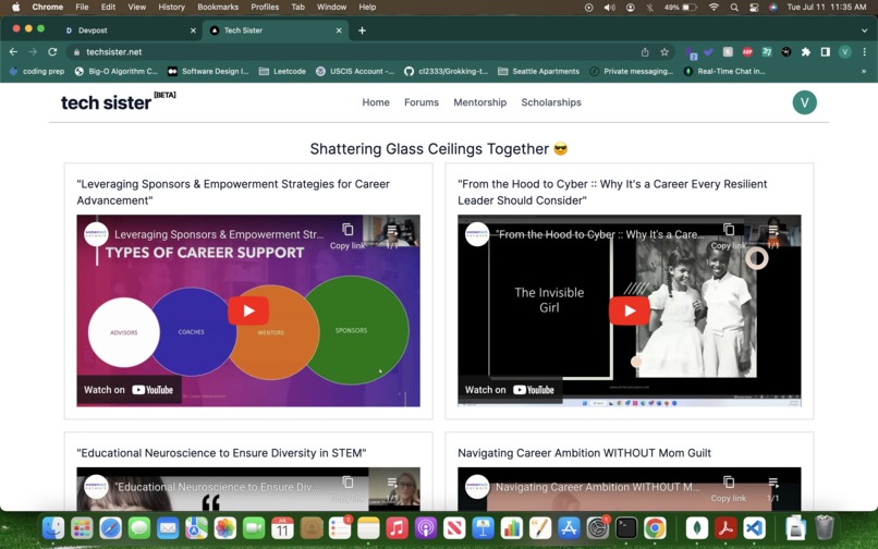 TechSister – screenshot 2