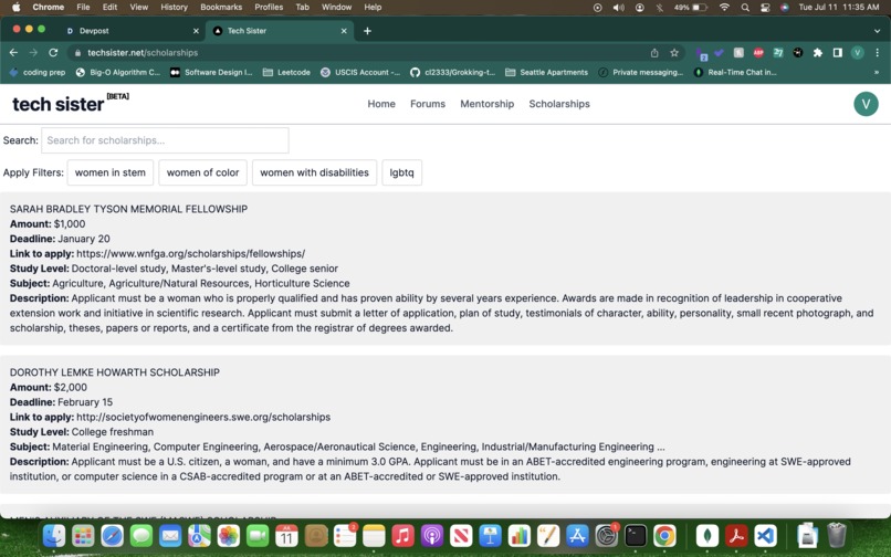 TechSister – screenshot 3