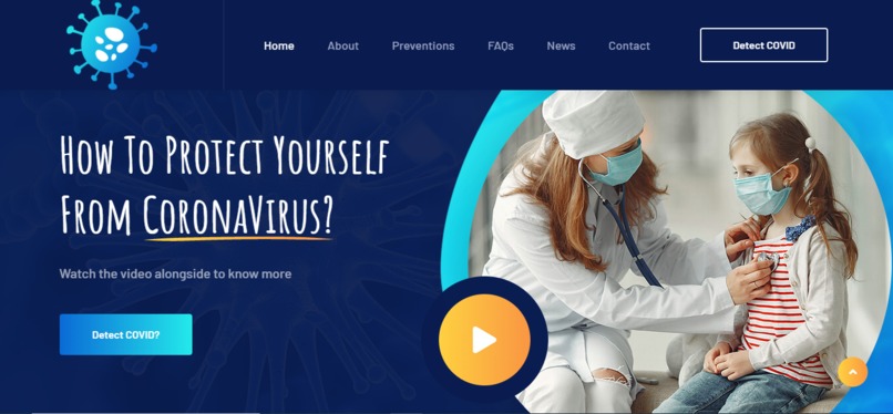 Covid-19 Detection  – screenshot 1