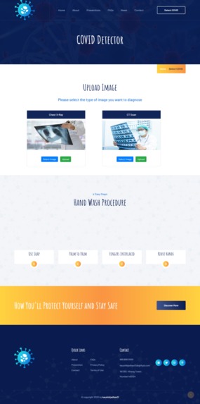 Covid-19 Detection  – screenshot 33