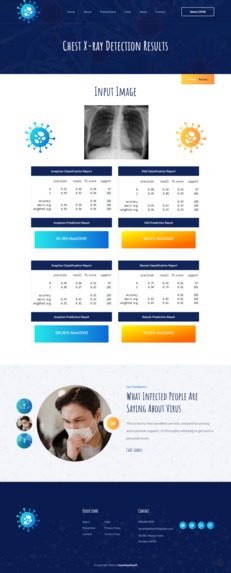 Covid-19 Detection  – screenshot 34