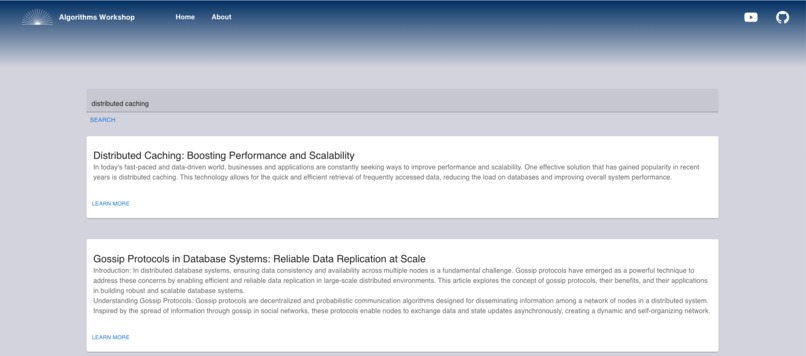 Algorithms Workshop – screenshot 3