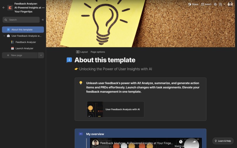 Feedback Analyzer: AI-Powered Insights at Your Fingertips – screenshot 1