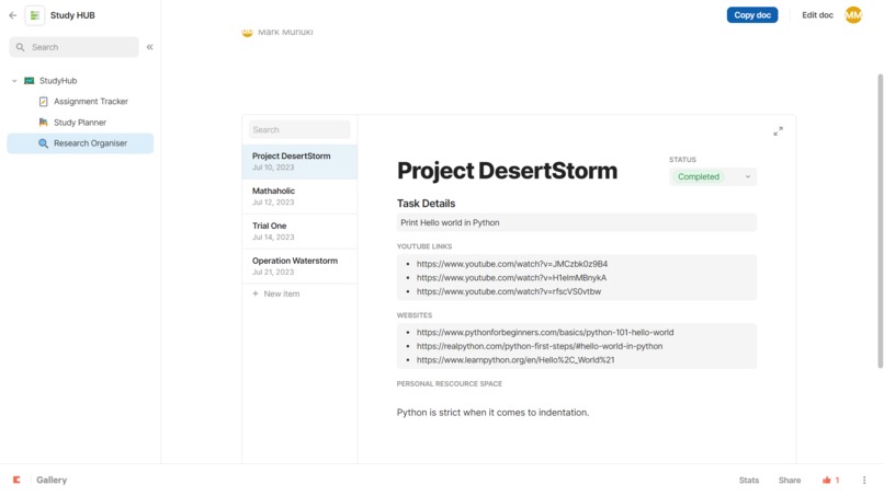 StudyHub – screenshot 7