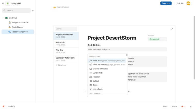 StudyHub – screenshot 6