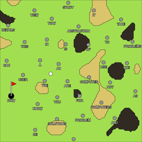 NLP-Semantle Golf Game – screenshot 1
