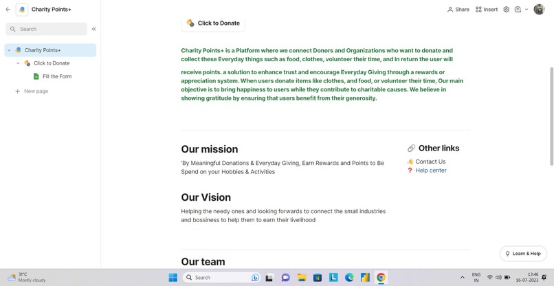 Charity Points+ – screenshot 2