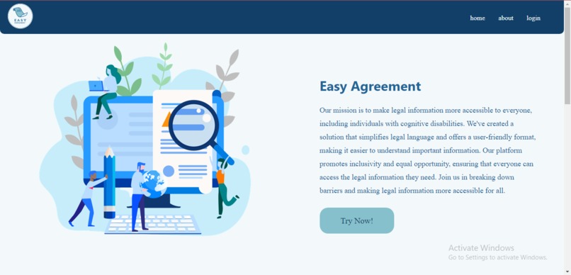 Easy Agreement – screenshot 1