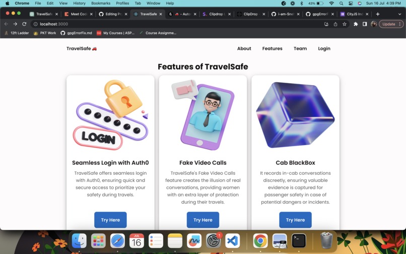 TravelSafe – screenshot 3