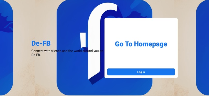 Decentralised Facebook – screenshot 2